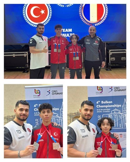 BALKAN ŞAMPİYONASINDAN ÇİFTE MADALYA